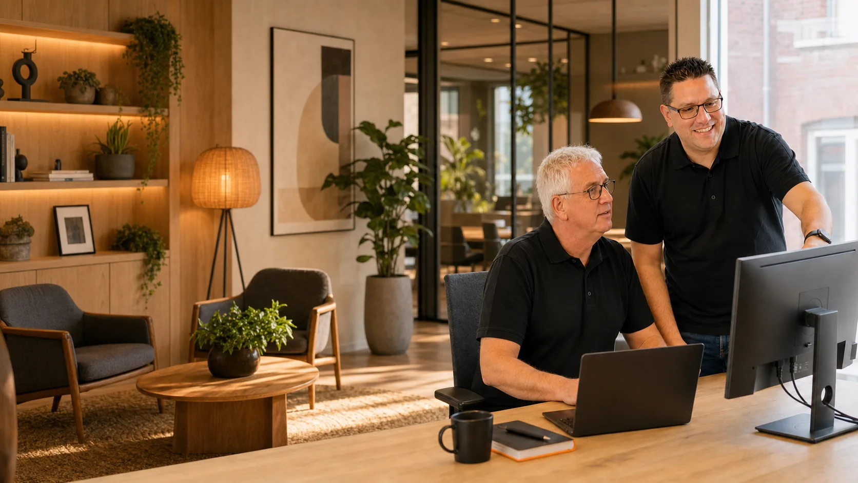Veenstra IT bespreekt een schaalbare digitale werkplek met een zakelijke klant