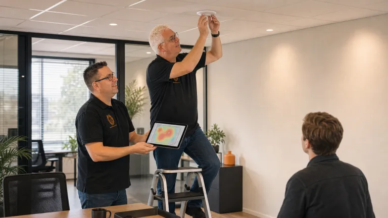 Zakelijk wifi-netwerk aangelegd door Veenstra IT