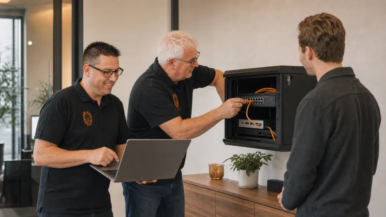 Zakelijk netwerk en internet van Veenstra IT