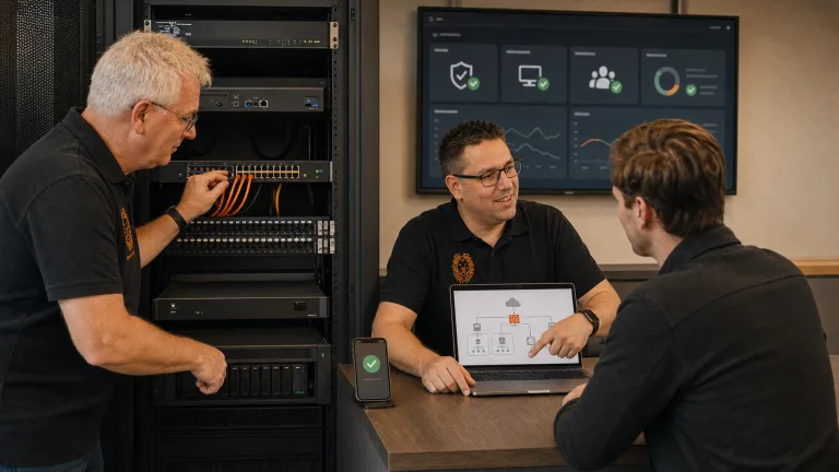 Monitoring en beveiliging van zakelijke systemen door Veenstra IT