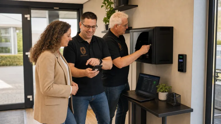 Beveiliging van kantoor en IT door Veenstra IT