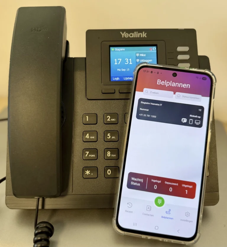 VoIP-telefooncentrale van Veenstra IT