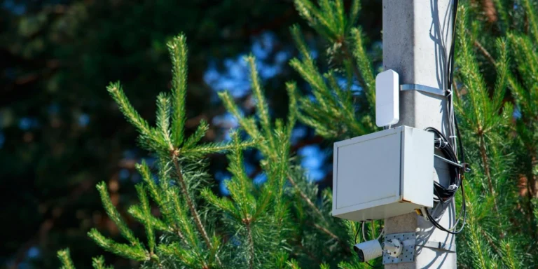 Wifi-dekking buiten op een bedrijfsterrein